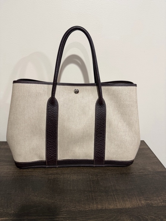 Hermes Handbags - HERMES garden party PM